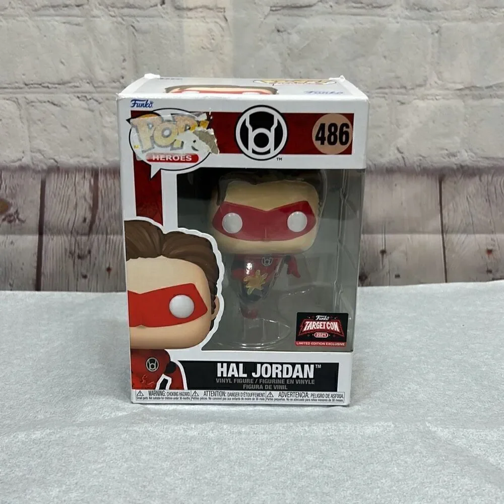 Funko Pop #486 DC Superheroes Hal Jordan TargetCon 2024 Exclusive
